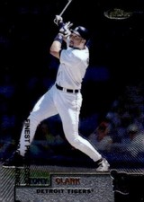 1999 Topps Finest #10 Tony Clark Detroit Tigers