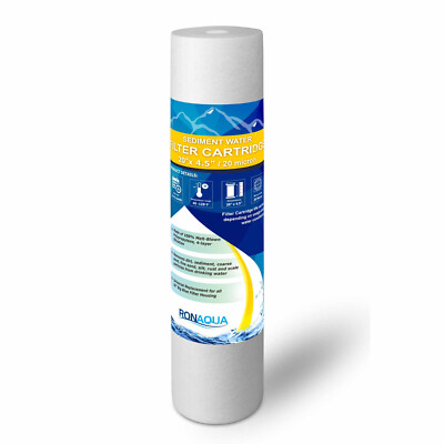 Big Sediment Replacement Water Filters 20 Micron 4.5''x 20''