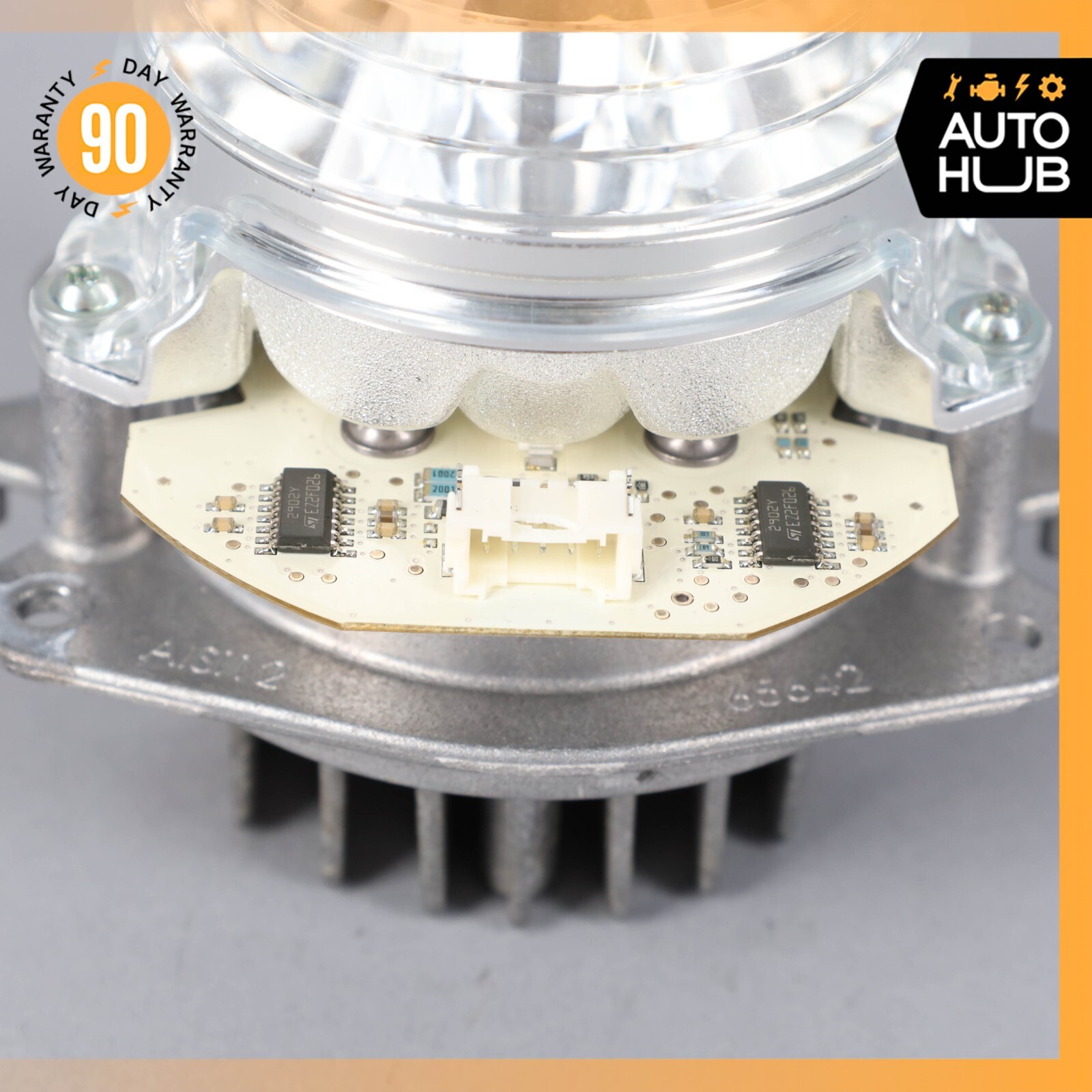 12-18 Bentley Continental GTC GT Left Side Headlight Inside LED Lens OEM 71k