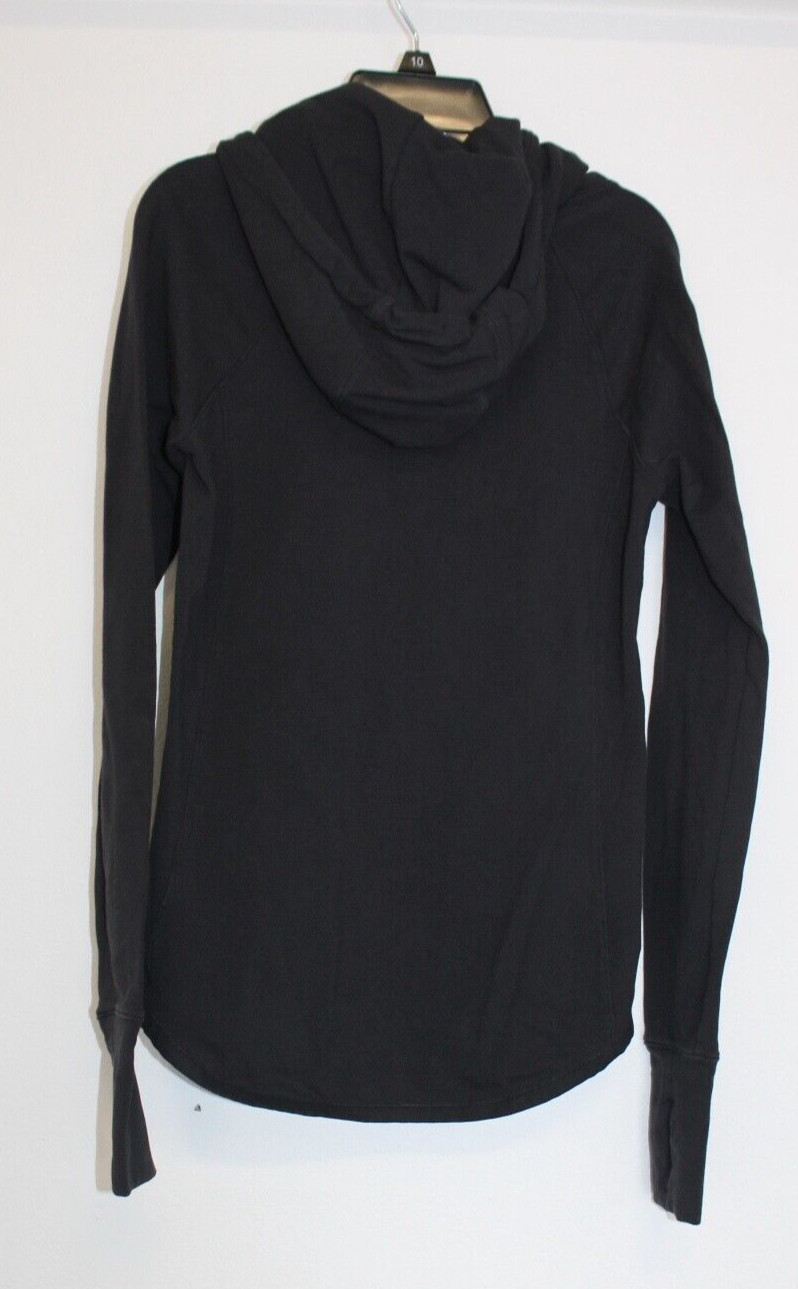 Athleta Techie Cowl Neck  Black Pullover Hoodie S… - image 4