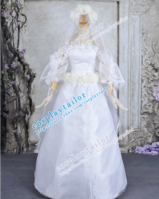 Sailor Moon Cosplay Usagi Tsukino Costume Wedding Dress Accurate