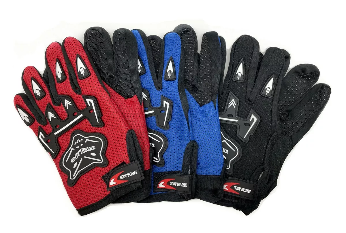 CHILDREN YOUTH KIDS ATV MOTOCROSS MOTORCYCLE OFF ROAD MX DIRT BIKE RIDING GLOVES
