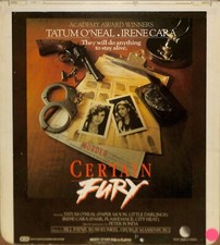 Certain Fury 1985 Vintage CED RCA SelectaVision Videodisc TESTEDWORKING