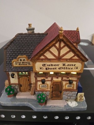Lemax Caddington Village Tudor Lane Post Office  MINT No OUTER mfr box