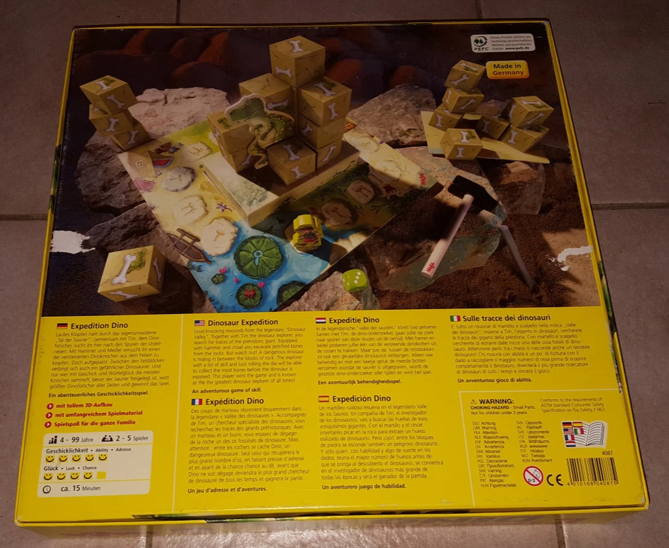 HABA Spiele 4087- EXPEDITION DINO von 2011 - Autor: Gunter Baars - 100% komplett - Bild 3 von 3