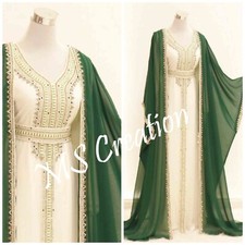 Sale Moroccan Dubai Elegant Embroidered Caftans Perfect for Any Occasion BY MS