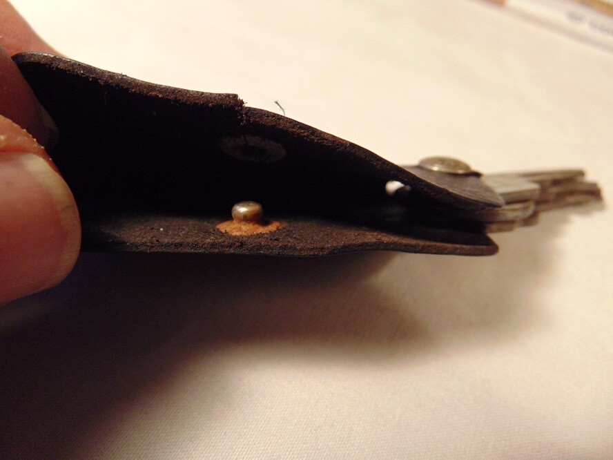 Vintage 1960's Leather Key Case w/Keys Isaman Chrysler Plymouth Hornell New York eBay