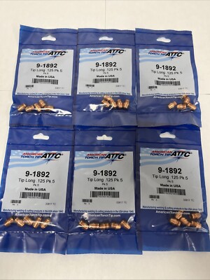 American Torch Tip - Tip Long .125 5/PK - 9-1892