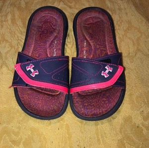 under armour gel slides