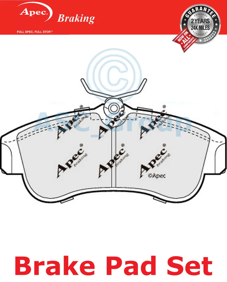 Jeu De Plaquettes De Frein Avant Apec Qualité OE Remplacement PAD692 - Photo 1/1
