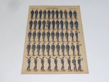 SOLDATINI DI CARTA DA RITAGLIARE IMAGERIE D'EPINAL 189 ARTILLERIE