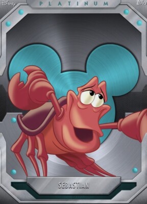 [DIGITAL CARD] Topps Disney - Sebastian - Platinum Pristine 22 S1 Teal ...