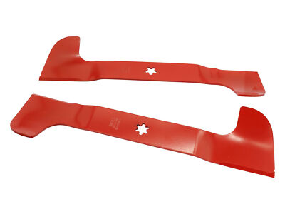 SECURA 2x High-Lift Messer 499mm passend Husqvarna 586918101 586918102