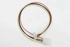 Supermicro CBL-0385L 40cm 4 Pin Male to 4 Pin Female Right Angle Cable NEW