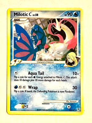 Milotic C LV.58 Leauge Promo Pokemon 35/147 Holo Rare NM or Milotic C LV.58 Leauge Promo Pokemon 35/147 Holo Rare NM or