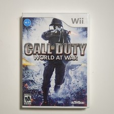 Call of Duty: World at War - Nintendo Wii Complete In Box With Manual CIB