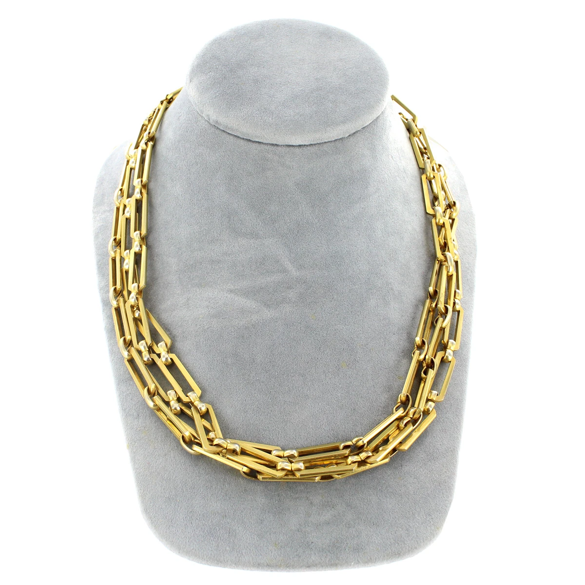 Milano Gold Electroplated Chain X Long For Multiple Wearing Styles