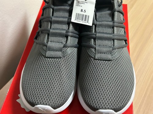 Puma Soft Ride Herren Star Vital Turnschuhe Größe 8,5 brandneu grau - Bild 2 von 7