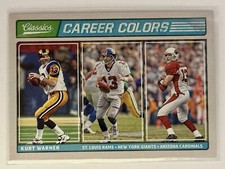 2017 Panini Classics Career Colors #CC-9 Kurt Warner