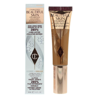Charlotte Tilbury Beautiful Skin Foundation 13 Warm 30ml Smoothing Brightening