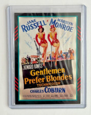 2011 Panini Americana Movie Posters Marilyn Monroe Swatch Card