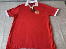 Manchester United Toffs Home 1970s XL 22” Pit To Pit Bnwt Flaw