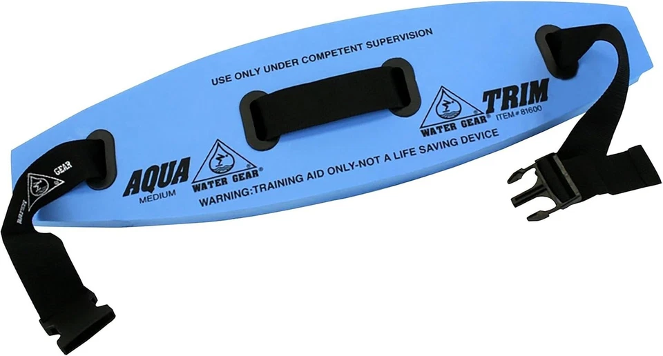 Cinturón de flotación Aqua Trim mediano con soporte lumbar - Nadar cómodo y seguro Foto 3 de 4