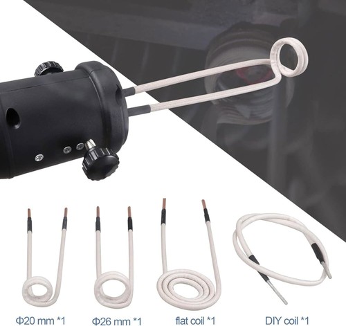 1500W Magnetic Induction Heater Flameless Rusty Screws Heating Remover Tool Kit - Picture 5 of 10