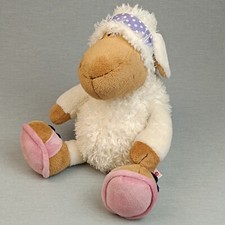 NICI Jolly Mäh Schaf Liselle ❤️ Schuhe Kuscheltier Stofftier ca 35cm Weiß