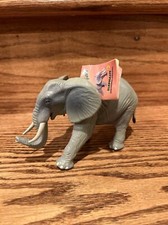 NWT 1996 Safari - Wild Safari Flexible Resin Elephant Loxodonta Africana 
