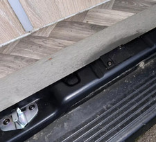 Peugeot Boxer Rear door sill protector and threshold cover 2007-2024