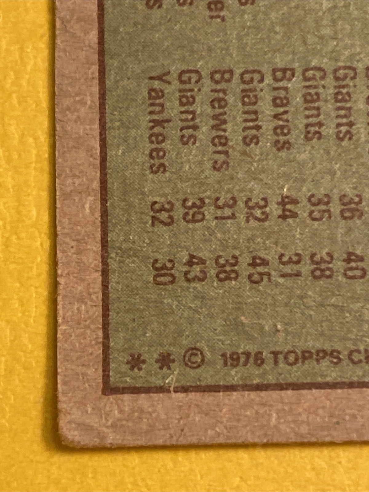 1976 Topps Record Breakers Baseball Card #2 Bobby Bonds + FAST FREE SHIP 🚚