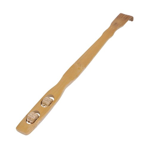 2x Long Reach Wooden Bamboo Scratch Back Scratcher Body Massage Itchy Relieve BH - Picture 6 of 7