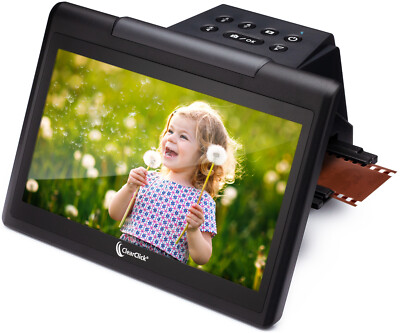 ClearClick Virtuoso 3.0 22MP Film & Slide Scanner 7'' LCD 35mm 126 110 Negatives