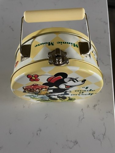 Minnie Mouse Brotdose "I made it Myself" 1998 Blech NEUWERTIG - Bild 5 von 6