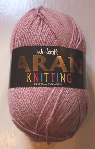 Woolcraft Aran Acrylic and Wool Mix Yarn 400g Ball - Picture 16 of 17