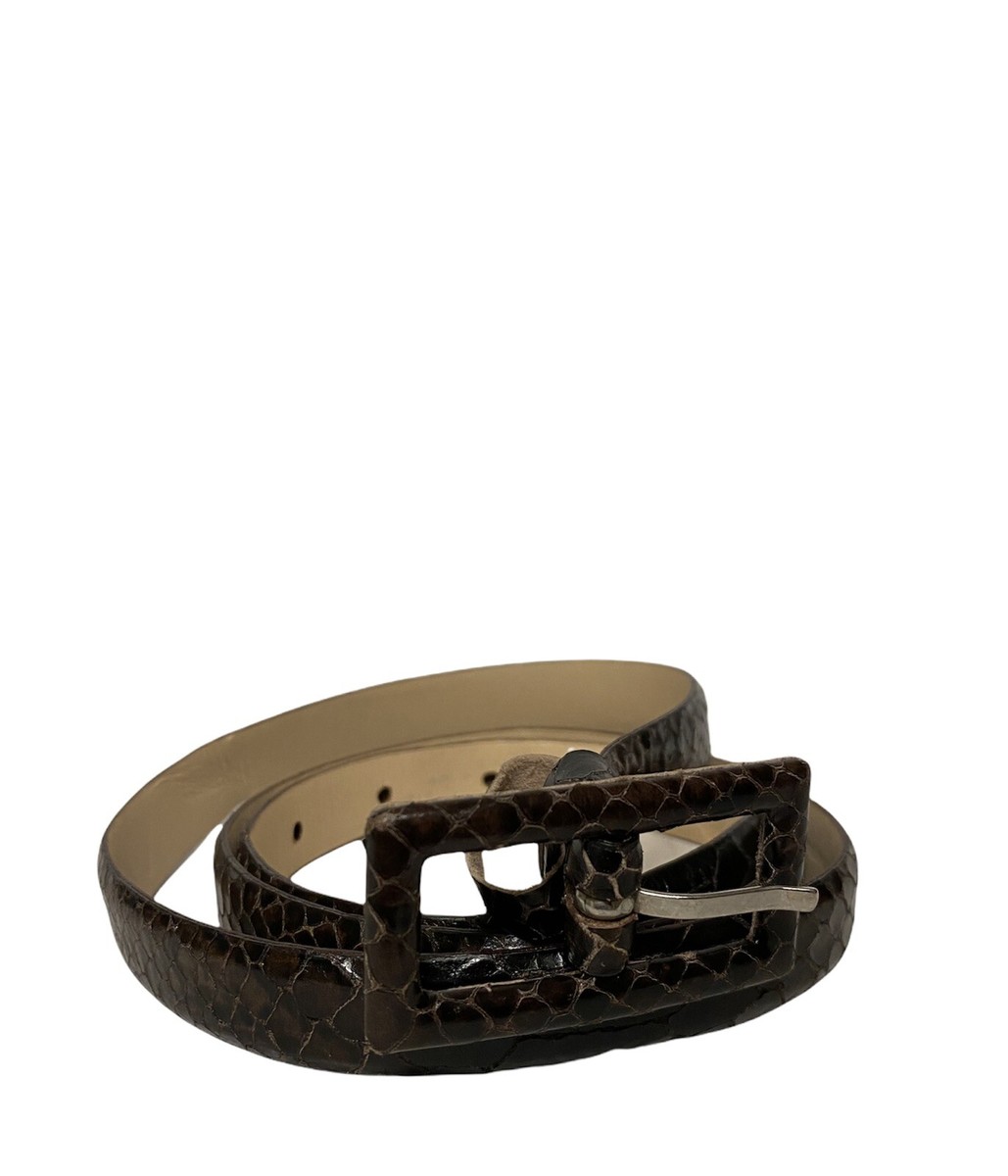 Banana Republic Genuine Leather Snake Embossed Adjustable  display picture 1