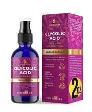 Glycolic Acid Serum for Face 15% Strength - Extra Large Size (2Oz) New Formula