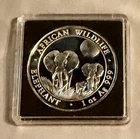 Silver Elephant – 1 oz .999 Fine Silver – African Wildlife