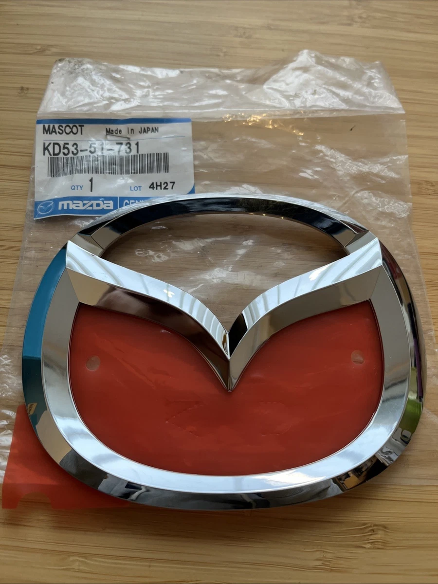 Auto embleem logo badge, voor Mazda CX 5 CX5 2017 2023 Letters Sign voorgrille, ABS kunststof motorkapemblemen, decoratieve vervangingsembleemaccessoires