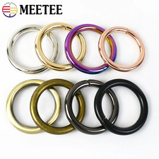 5/10Pcs 20-50mm Metal O Rings Buckles for Bag Straps Belts Keychains