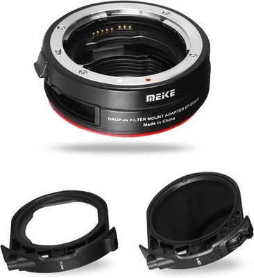 Meike EF-RF Adapter VND Drop-in Filter Auto-Focus Canon EOS R