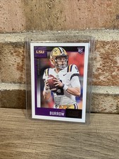 Joe Burrow Rookie Card. rookie card picture