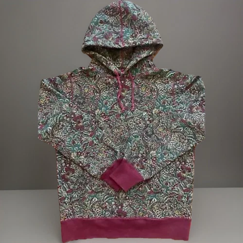 Sweat à capuche Supreme Paisley 2011 rouge bordeaux taille grande boîte logo PCL vintage