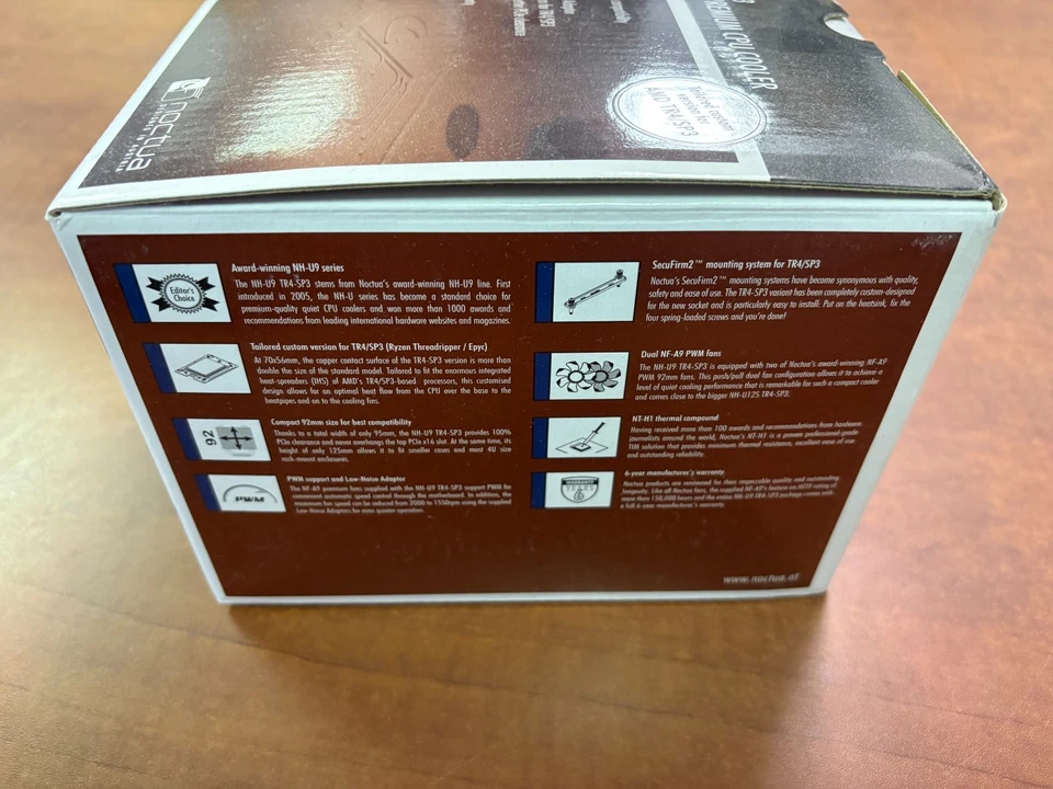 Noctua NH-U9 TR4-SP3 92mm Premium CPU Cooler for AMD Threadripper TR4 / SP3 - Image 2 of 4