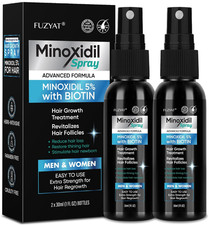 5 Minoxidil Hair Growth Spray for Men  Women - 2PCS Hair Regrowth Solution