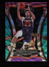 2019 Panini Select Premier Level Tri-Color Prizm Cameron Johnson Rookie RC 09zo