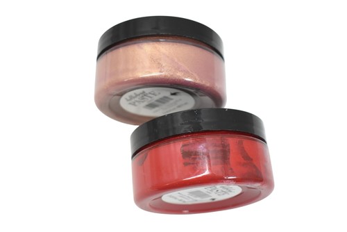 2 Chalk Couture Chalkology Paste Set Vanity & Cherry 3oz Washable Craft Jars USA