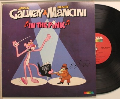 James Galway, Henry Mancini Lp ''In The Pink'' On Rca - Vg++/ Vg+ To Vg++