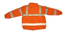 Flame Retardant Coat Bomber Jacket Anti Static Safety High Viz Workwear Medium
